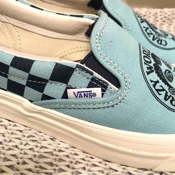 Vans x John Van Hamersveld Crazy World Classic Slip-Ons - Picture 6 of 16